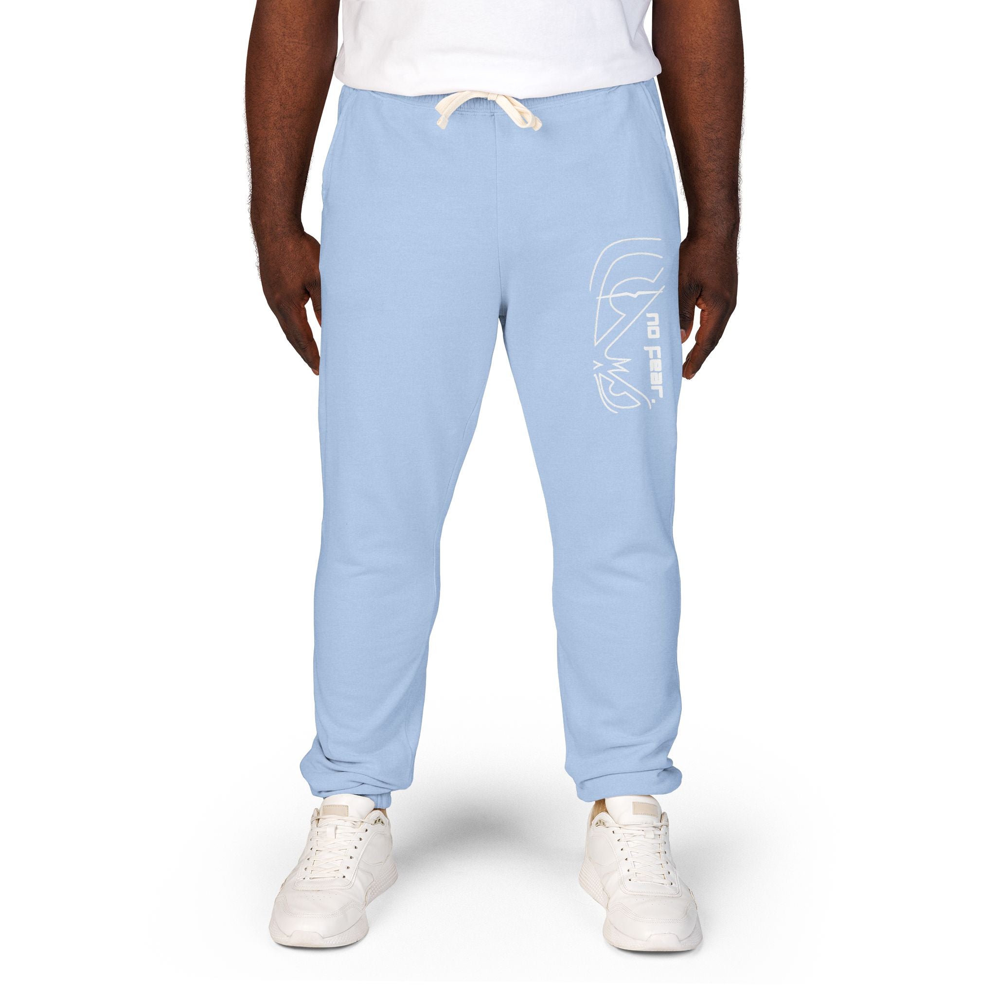 No Fear Fleece Sweatpants — Motivational Casual Joggers