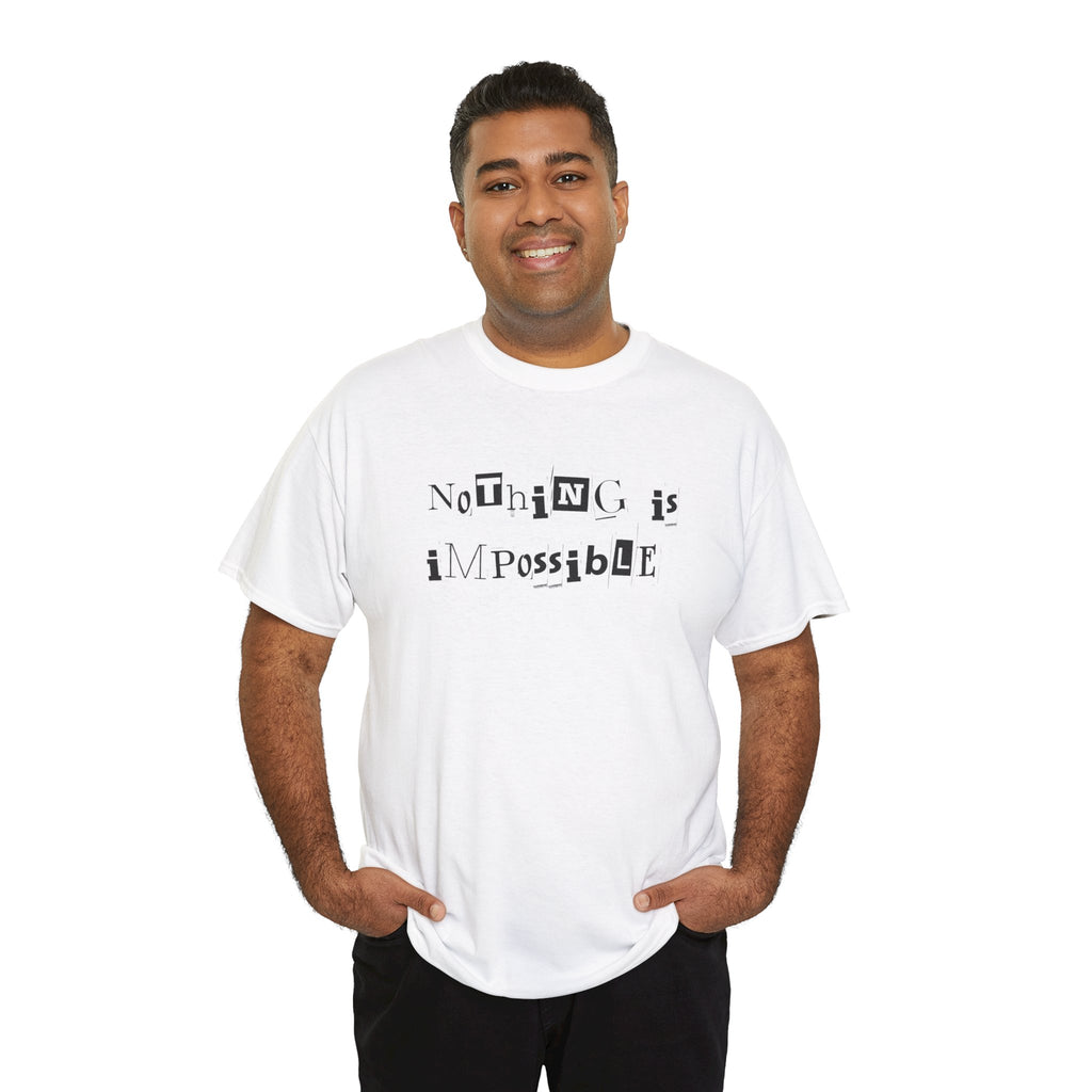 Rien n'est impossible – T-shirt motivant de Jean Miché