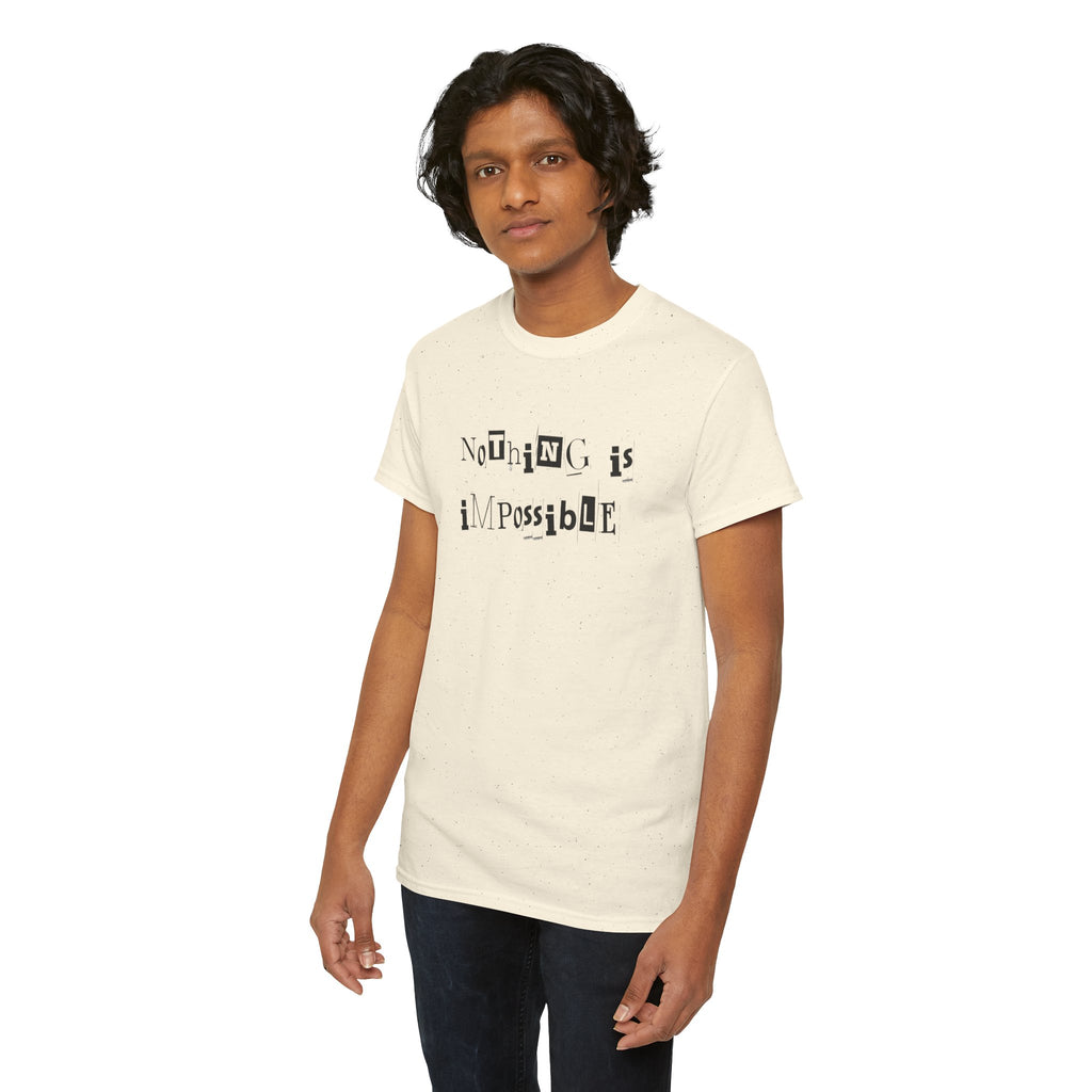 Rien n'est impossible – T-shirt motivant de Jean Miché