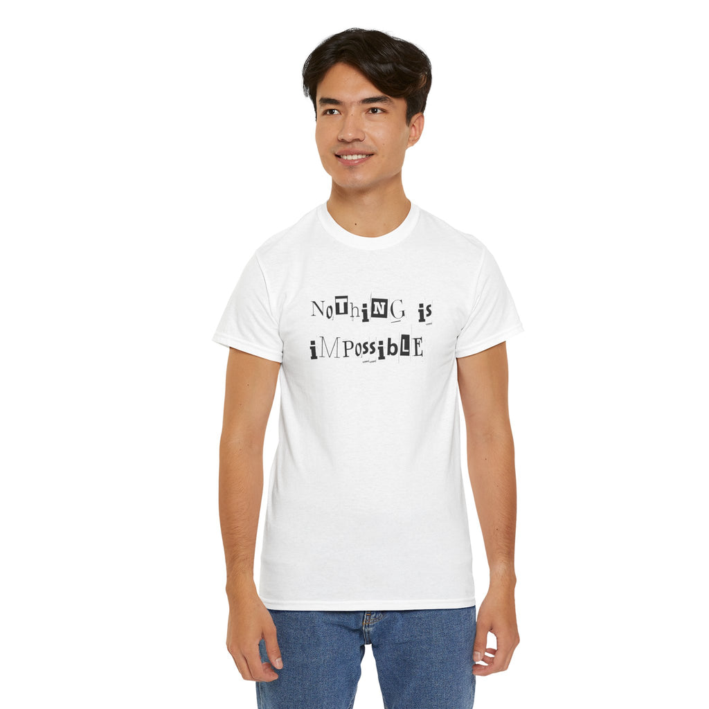 Rien n'est impossible – T-shirt motivant de Jean Miché