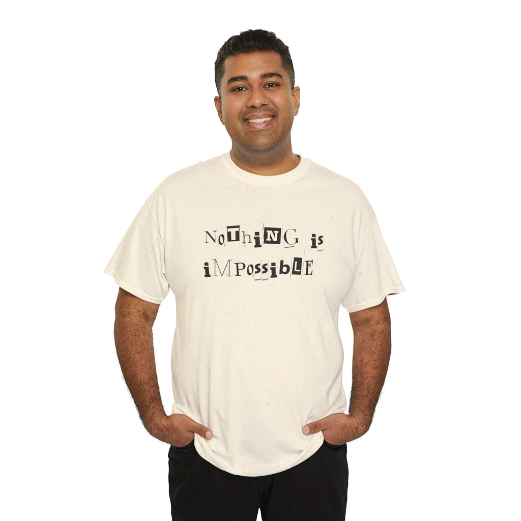 Rien n'est impossible – T-shirt motivant de Jean Miché
