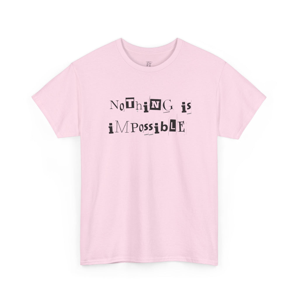 Rien n'est impossible – T-shirt motivant de Jean Miché