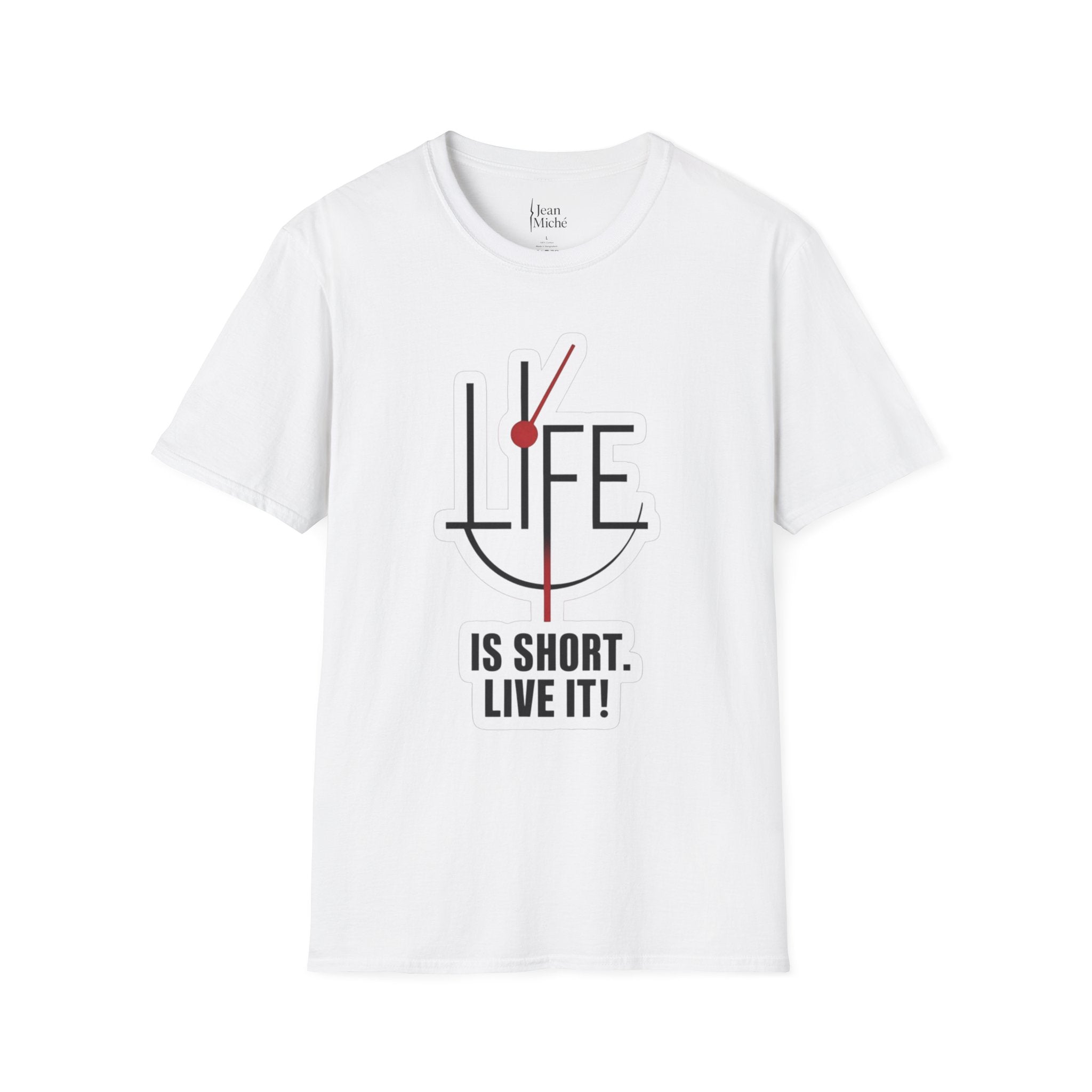 Life Is Short Unisex T-Shirt, Motivational Tee, Inspirational Shirt, Gift for Friends, Casual Wear, Everyday Essential