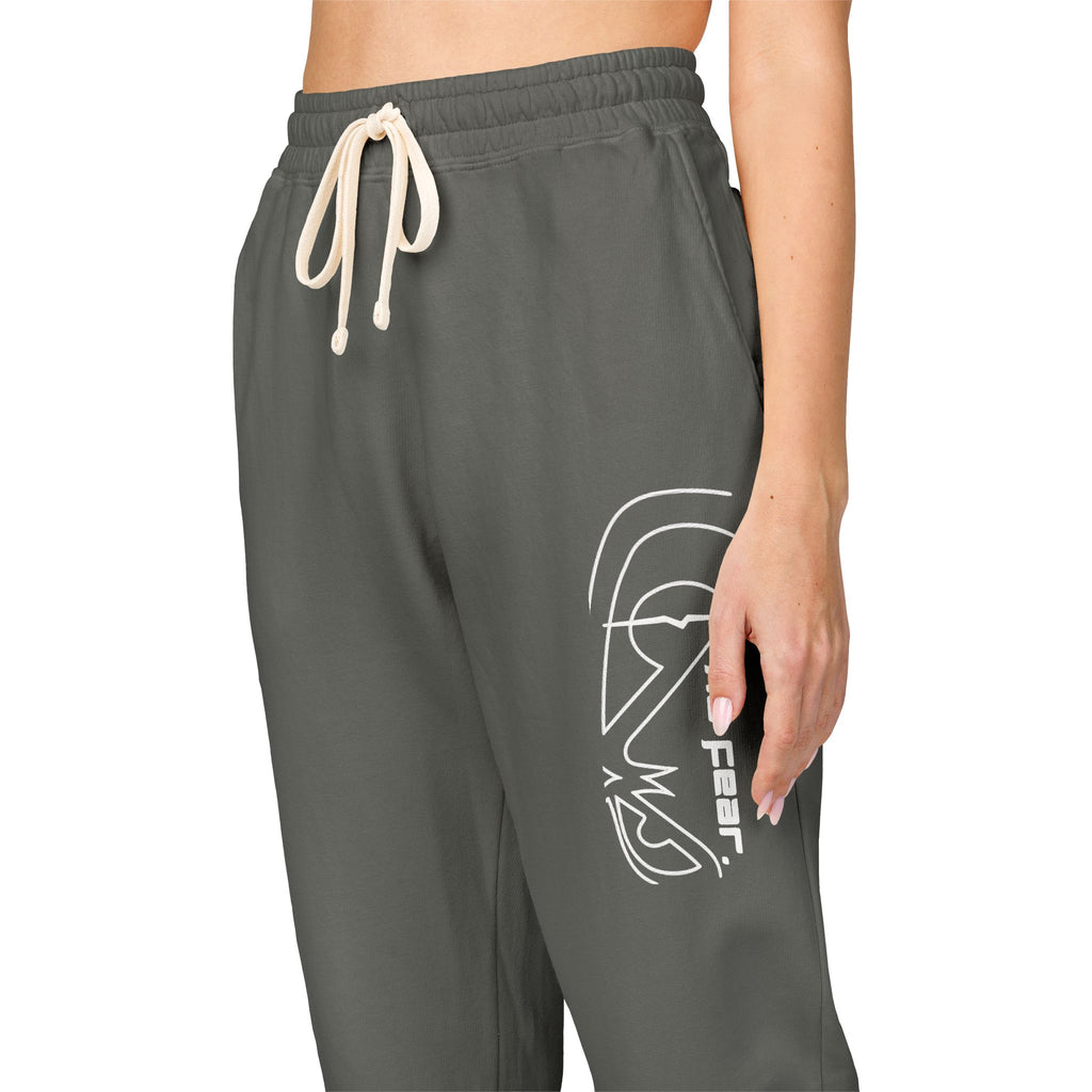 No Fear Fleece Sweatpants — Motivational Casual Joggers