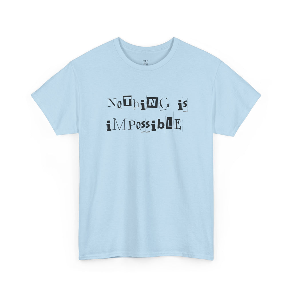 Rien n'est impossible – T-shirt motivant de Jean Miché