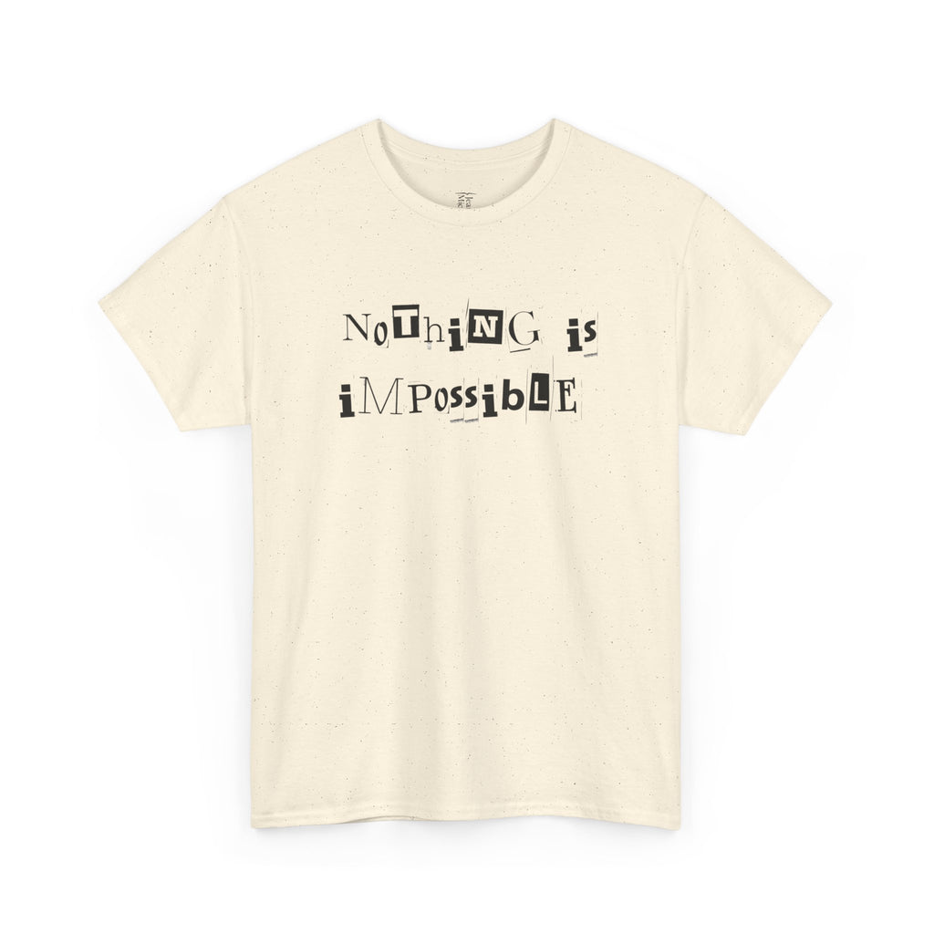 Rien n'est impossible – T-shirt motivant de Jean Miché