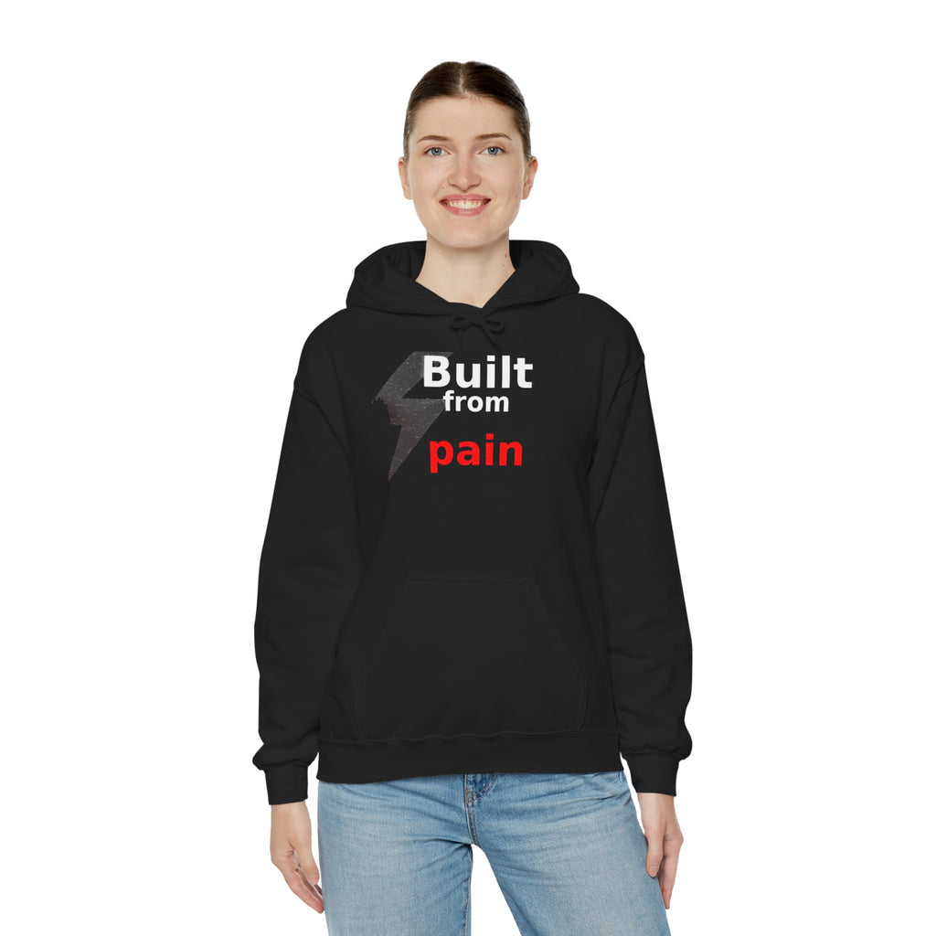 Built from Pain Mindset Streetwear Hoodie