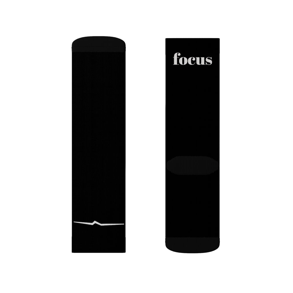 Stay Focused  Jean Miché Motivational Socks