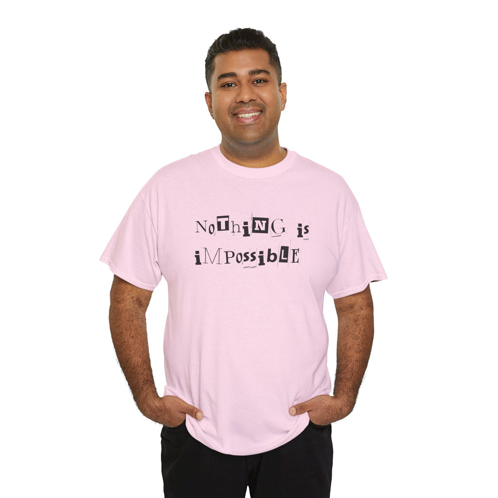 Rien n'est impossible – T-shirt motivant de Jean Miché