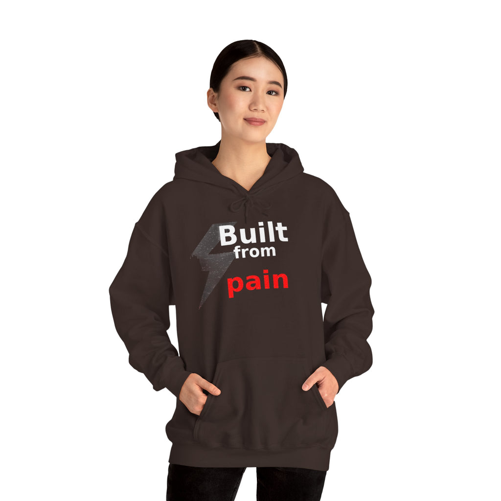 Built from Pain Mindset Streetwear Hoodie