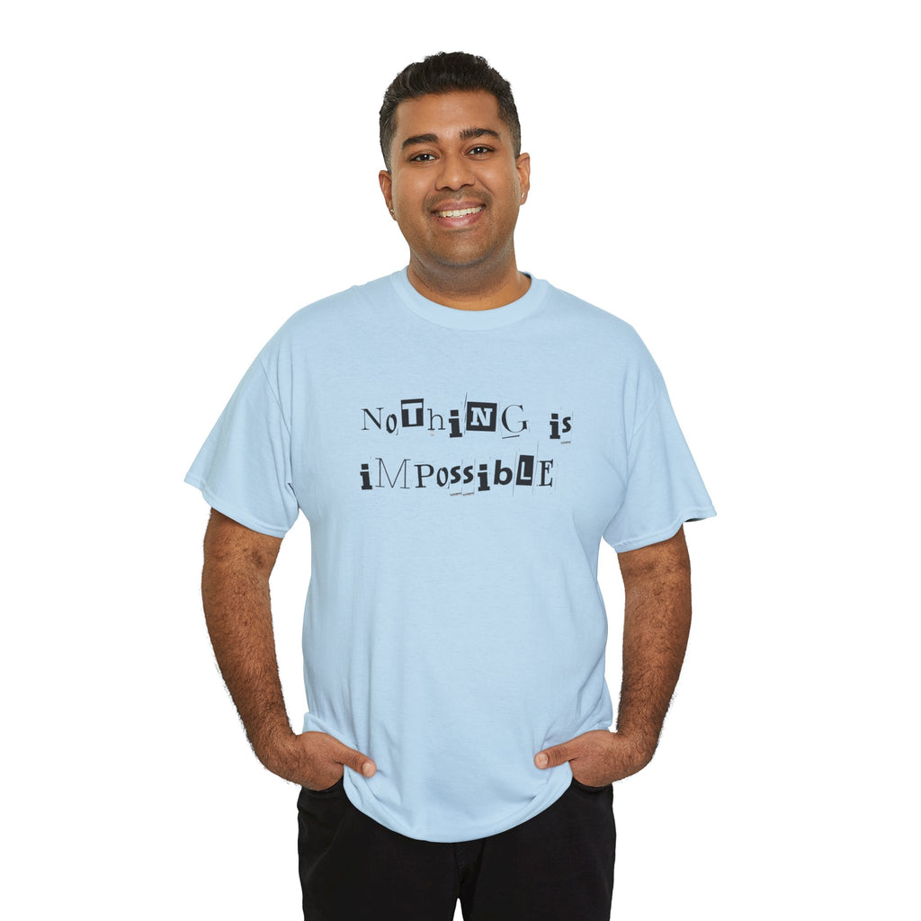 Rien n'est impossible – T-shirt motivant de Jean Miché