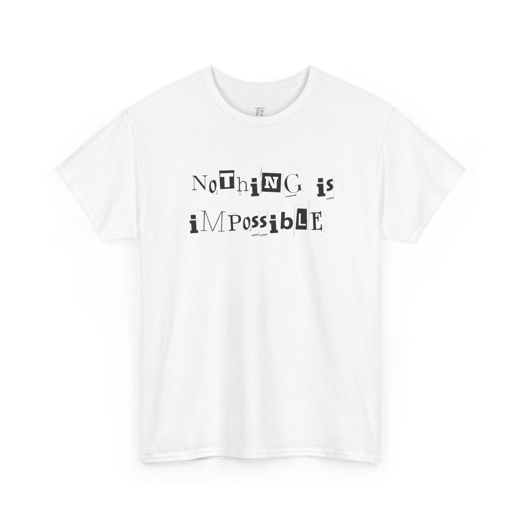 Rien n'est impossible – T-shirt motivant de Jean Miché