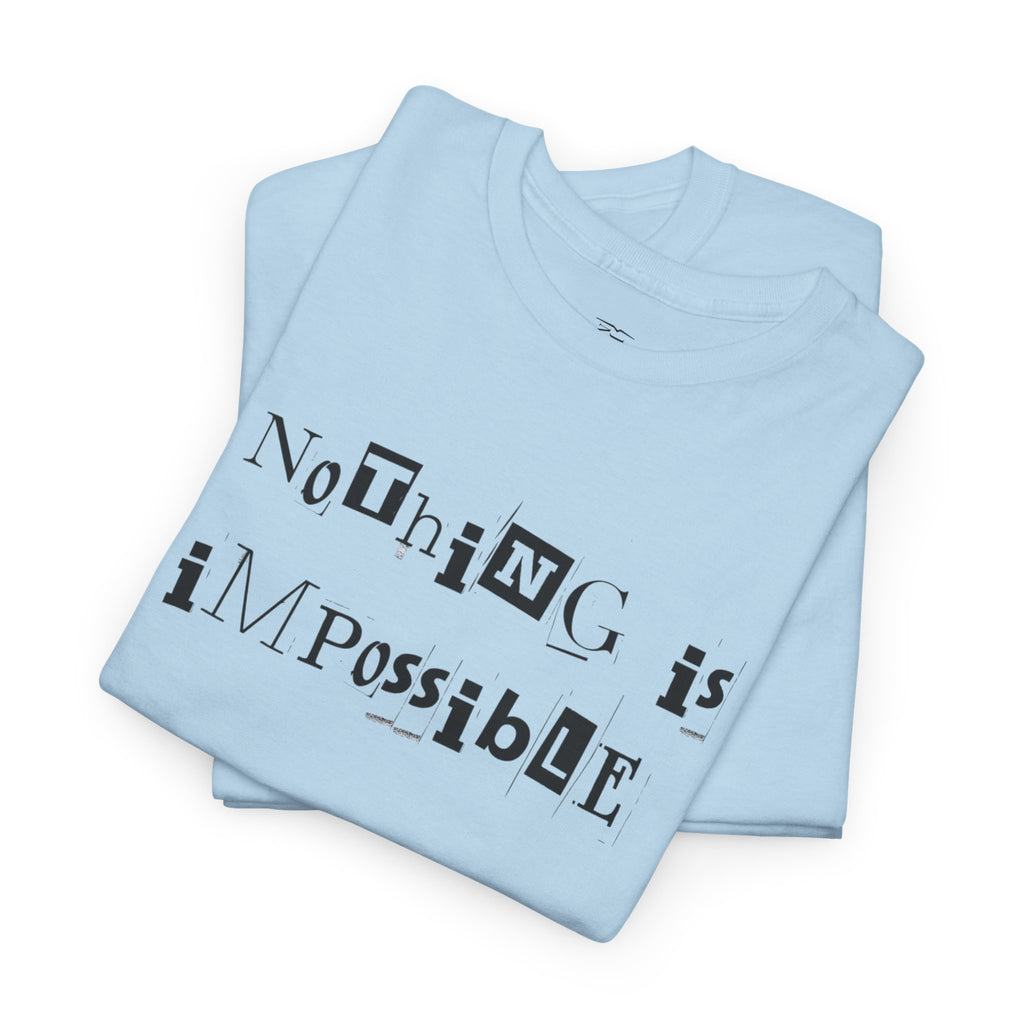 Rien n'est impossible – T-shirt motivant de Jean Miché