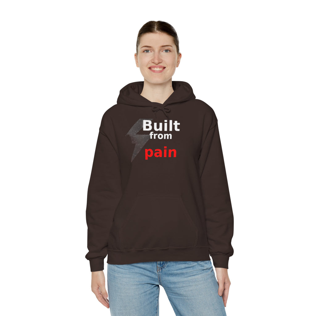 Built from Pain Mindset Streetwear Hoodie