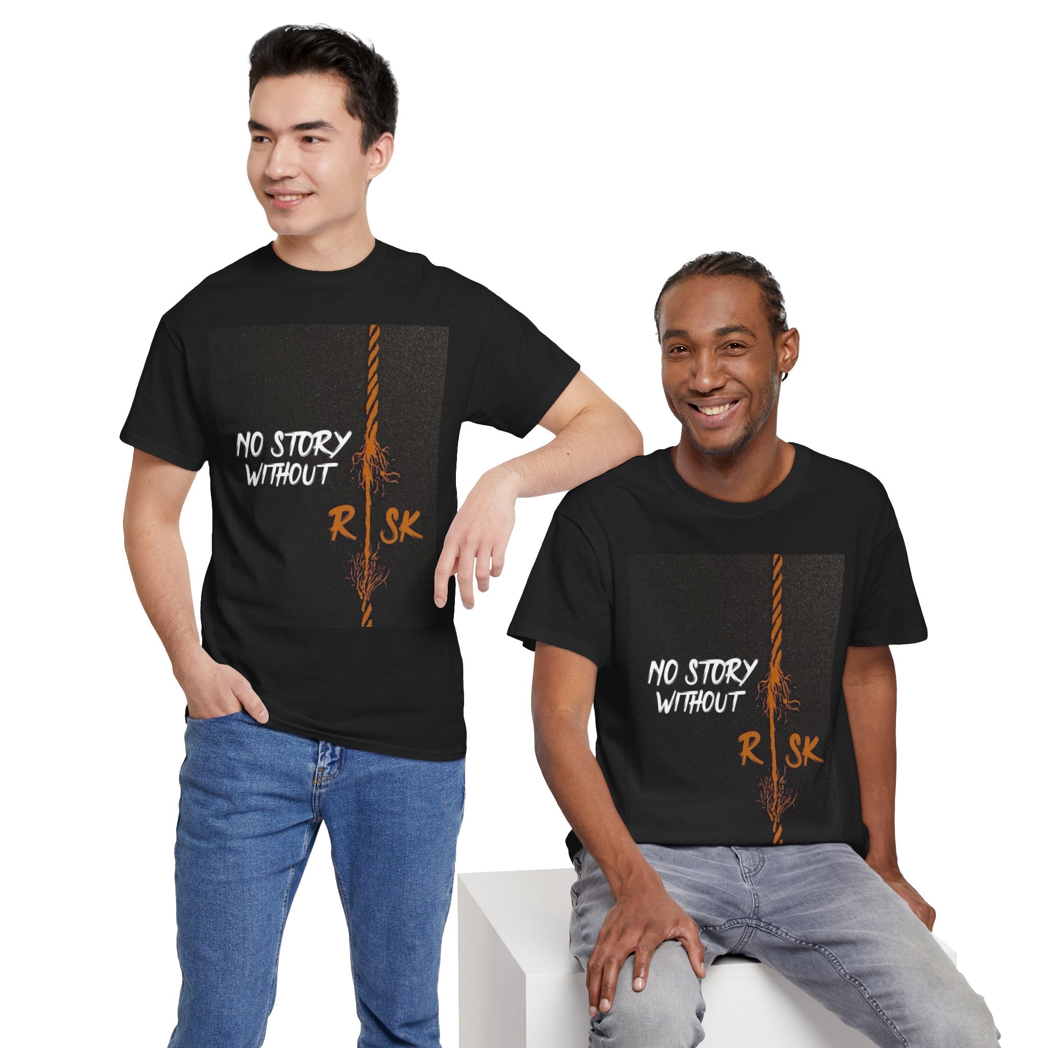 No Story Without Risk – Jean Miché Tee