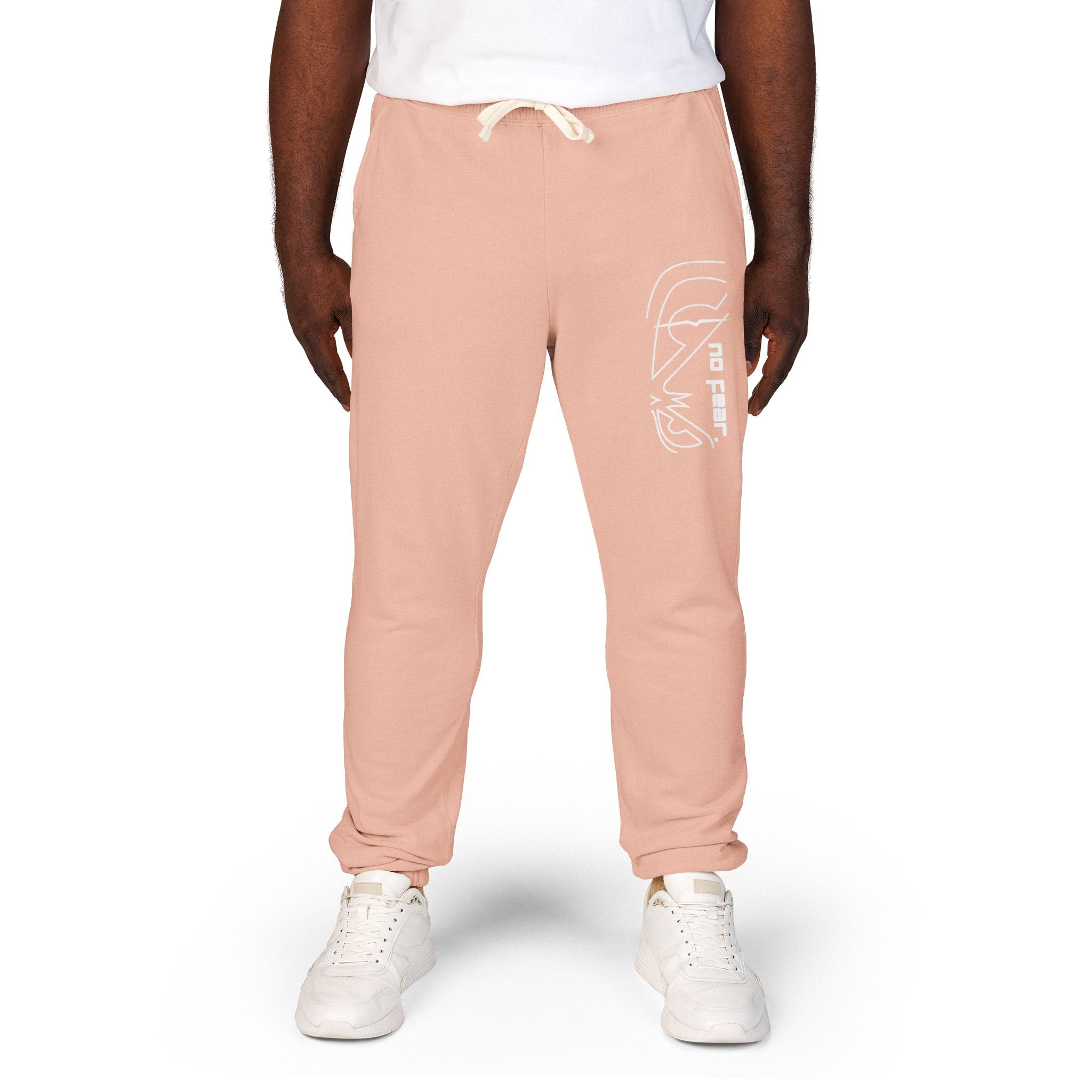 No Fear Fleece Sweatpants — Motivational Casual Joggers