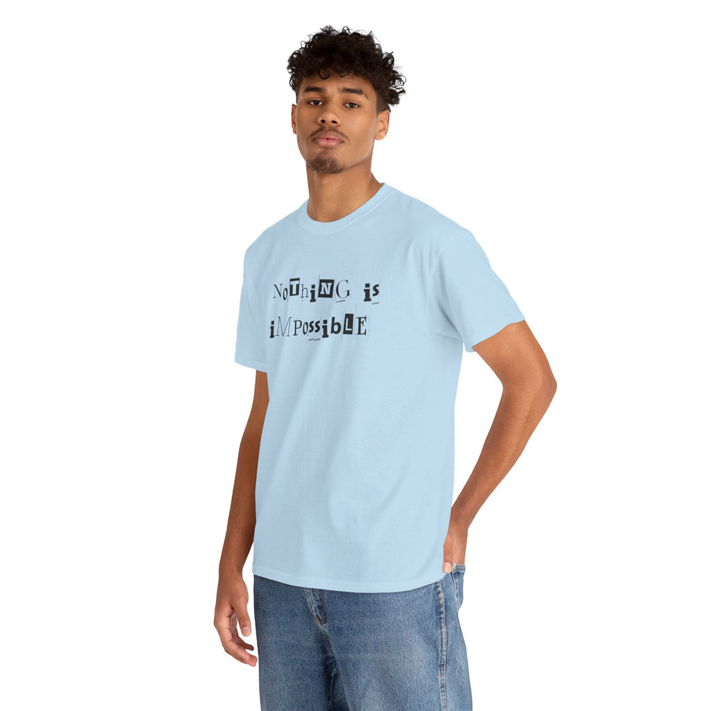 Rien n'est impossible – T-shirt motivant de Jean Miché
