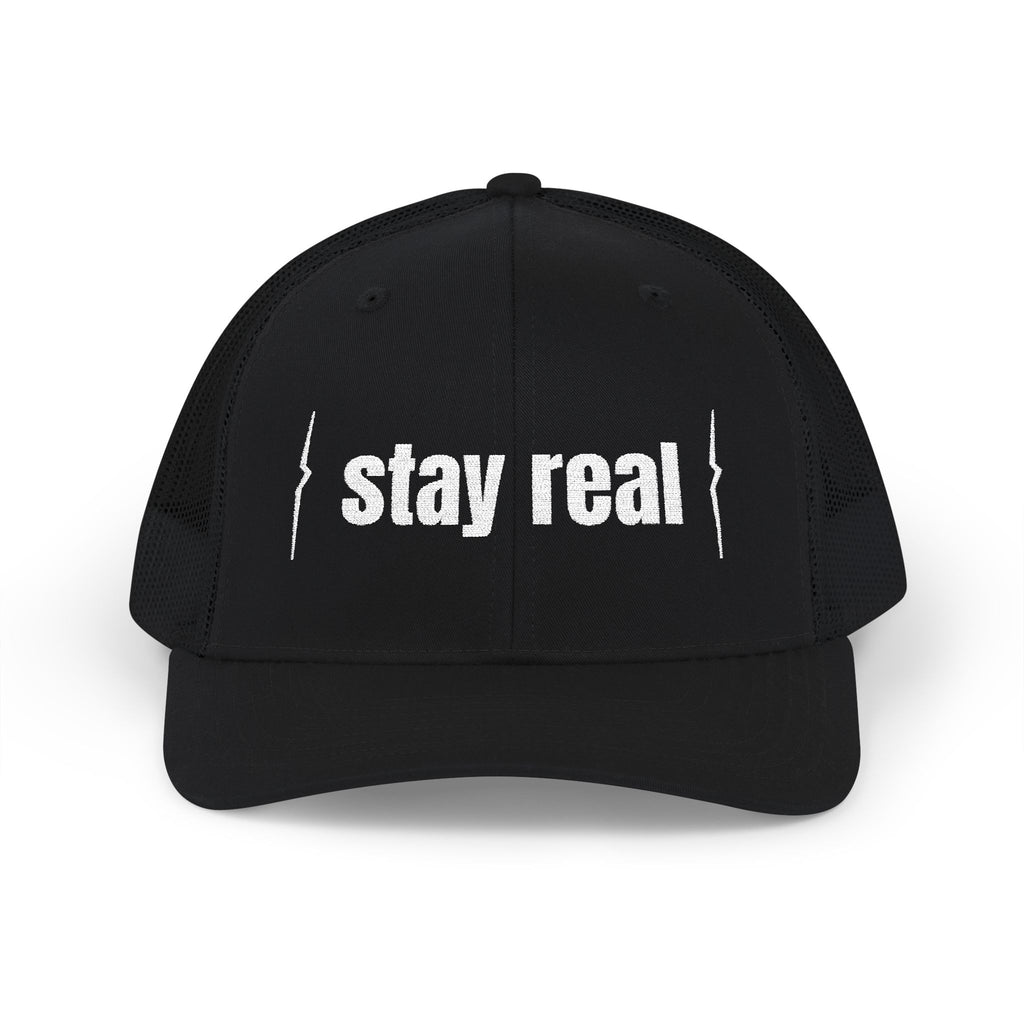 Jean Miche Snapback  Stay Sharp, Stay Real (Embroidery)