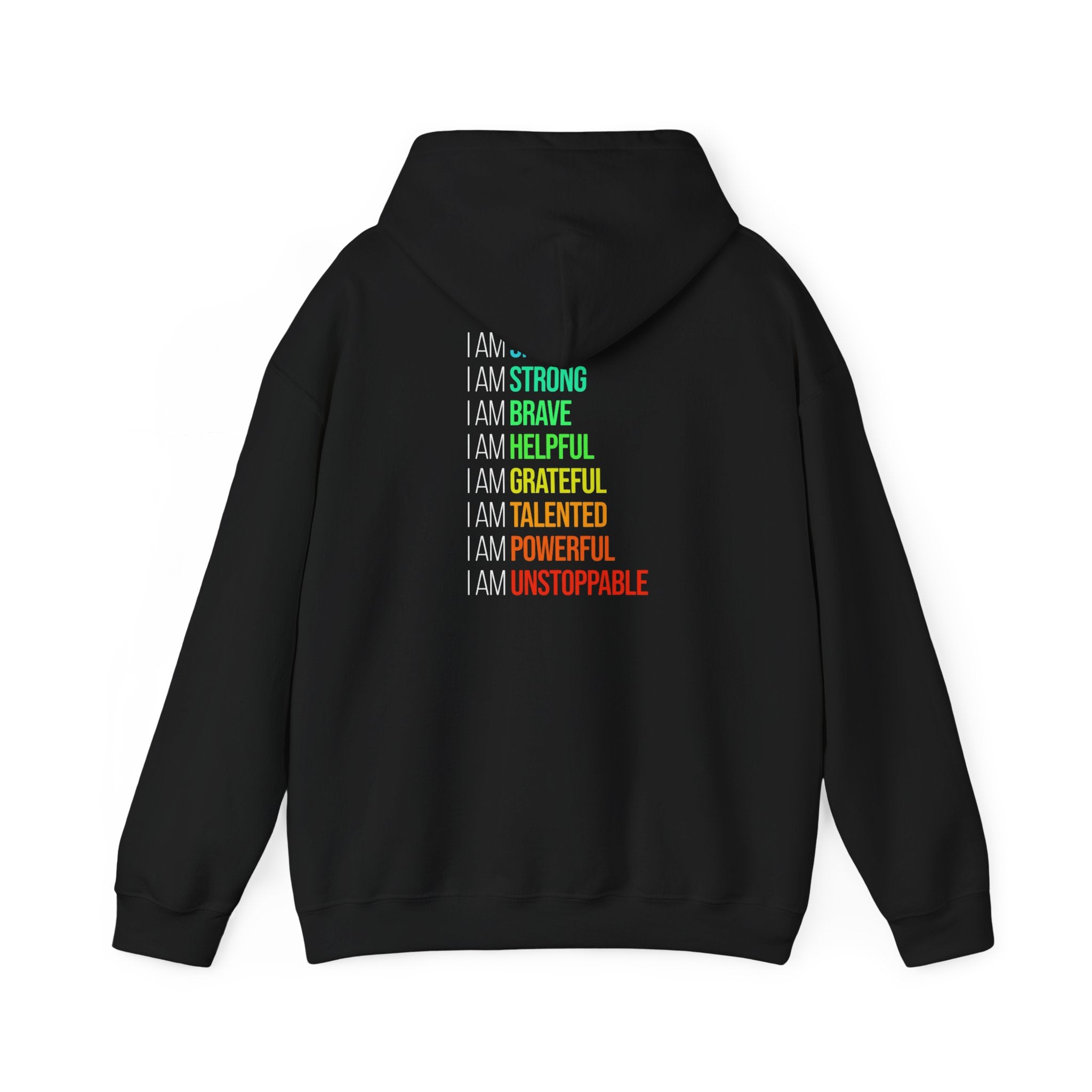 Empowering Unisex Hooded Sweatshirt - Unstoppable Affirmations, Cozy Layer for Self-Care, Perfect Gift for Motivation, Inspirational [...]