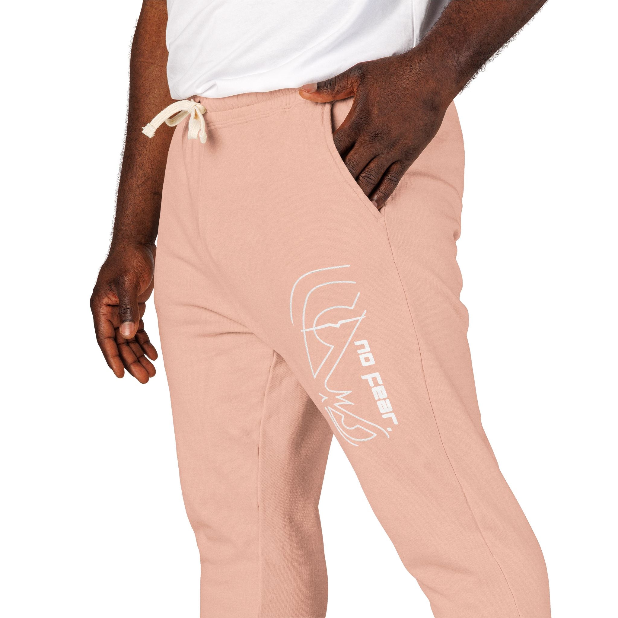 No Fear Fleece Sweatpants — Motivational Casual Joggers