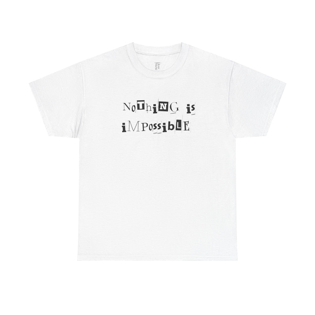Rien n'est impossible – T-shirt motivant de Jean Miché