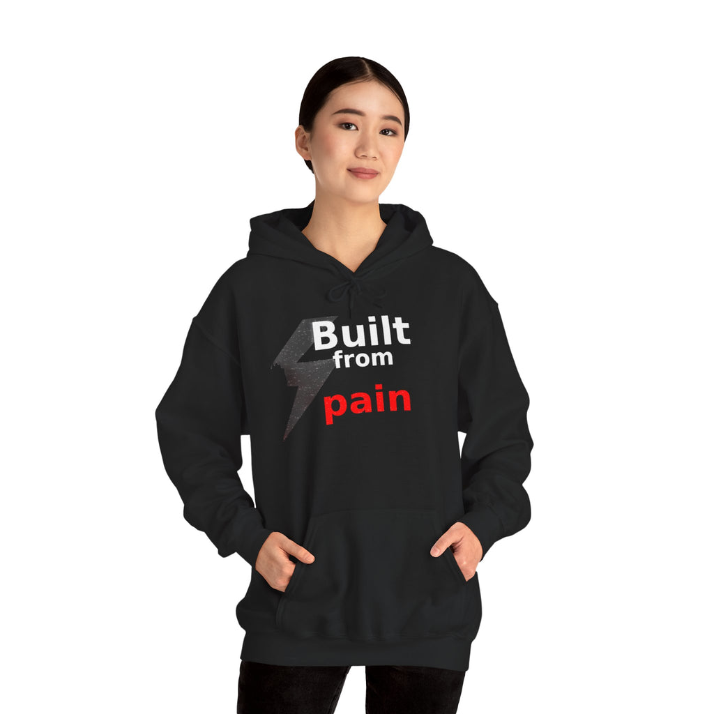 Built from Pain Mindset Streetwear Hoodie