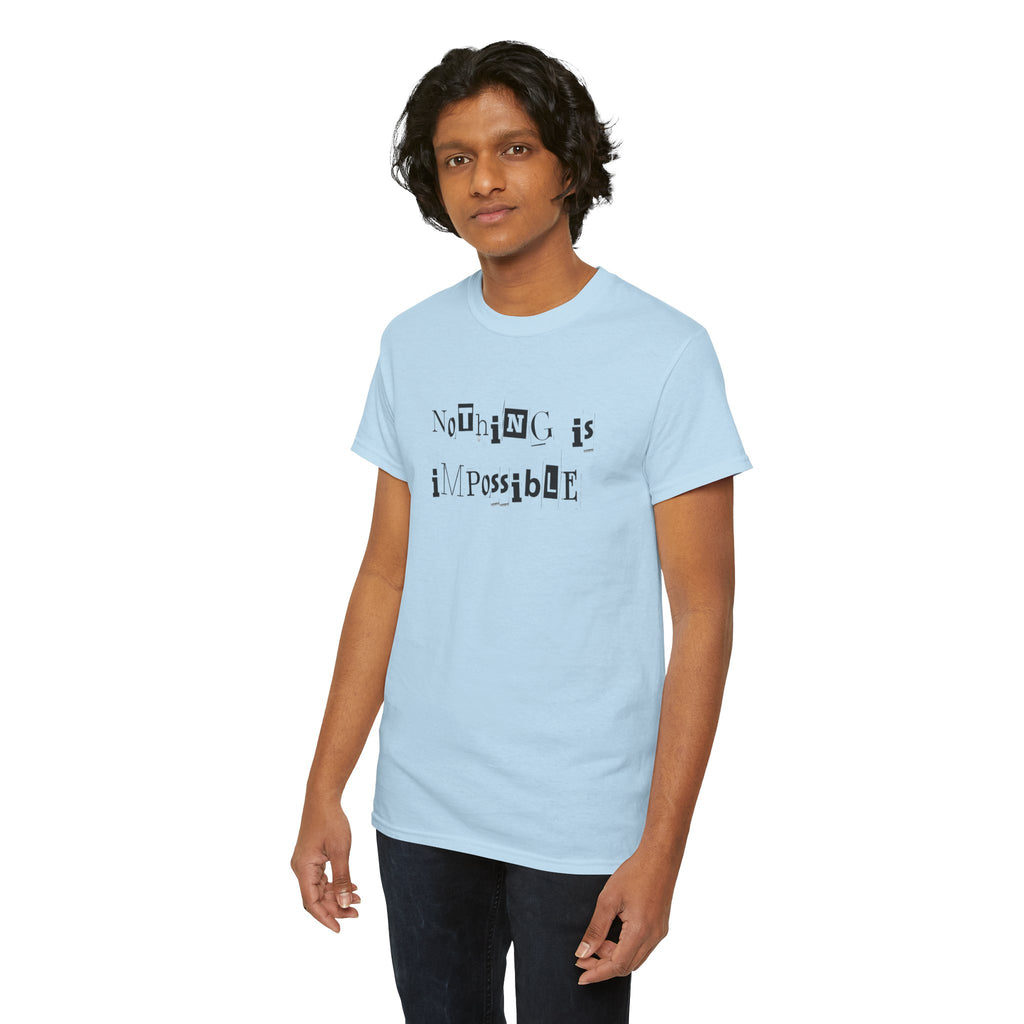Rien n'est impossible – T-shirt motivant de Jean Miché