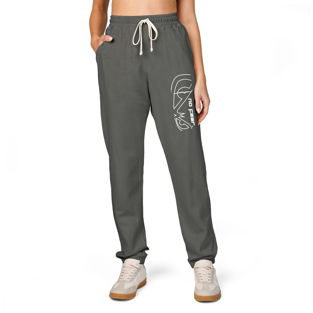 No Fear Fleece Sweatpants — Motivational Casual Joggers