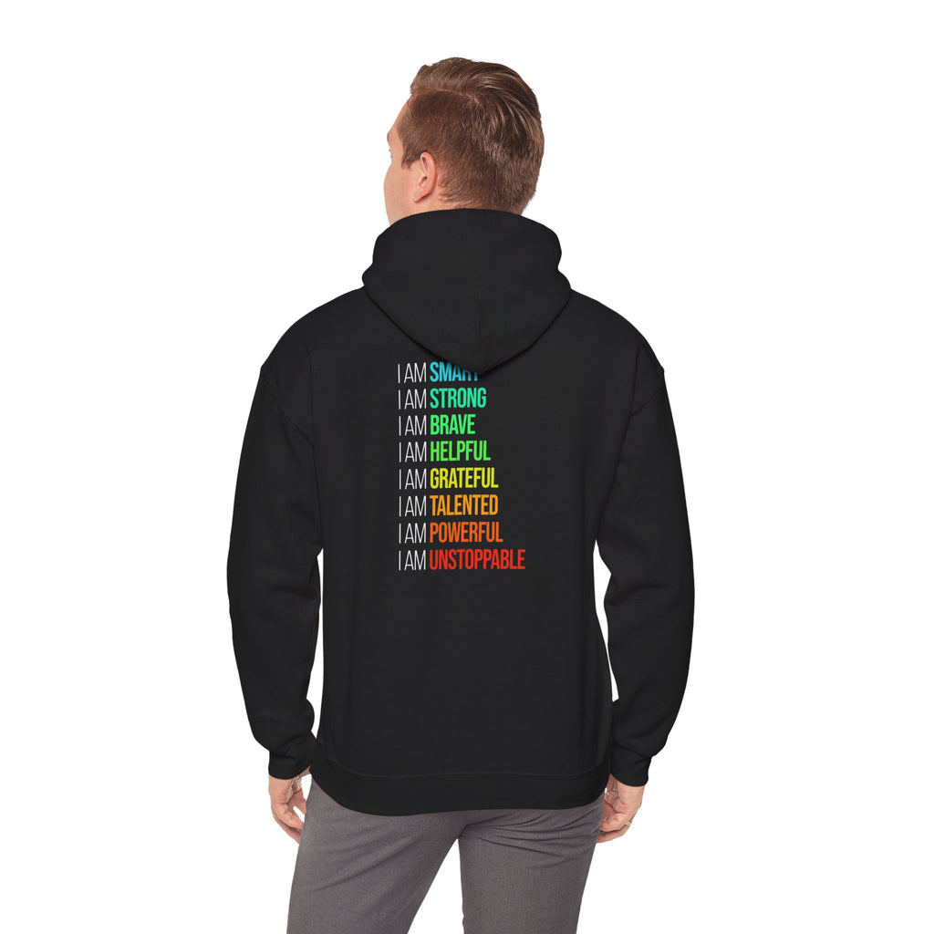 Empowering Unisex Hooded Sweatshirt - Unstoppable Affirmations, Cozy Layer for Self-Care, Perfect Gift for Motivation, Inspirational [...]