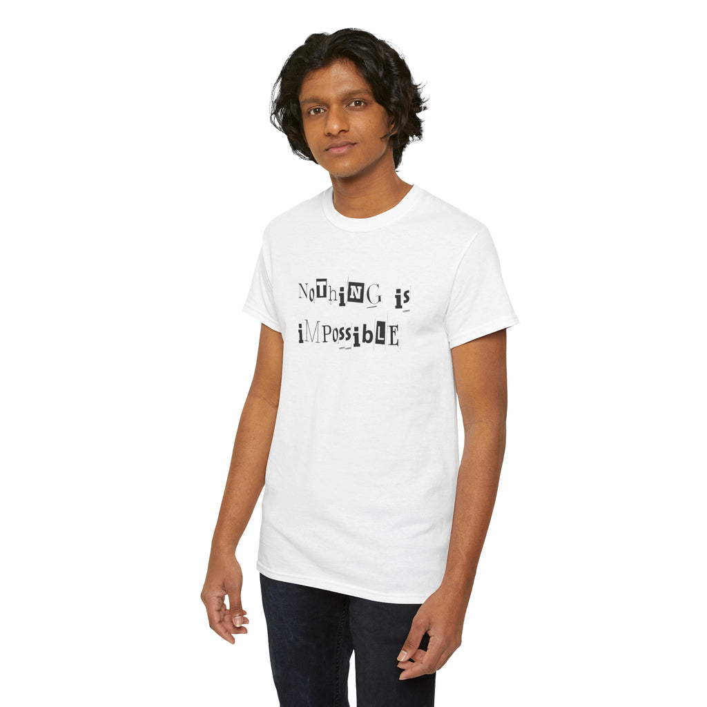 Rien n'est impossible – T-shirt motivant de Jean Miché