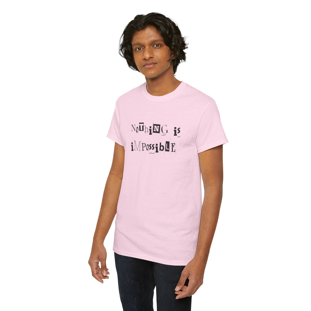 Rien n'est impossible – T-shirt motivant de Jean Miché