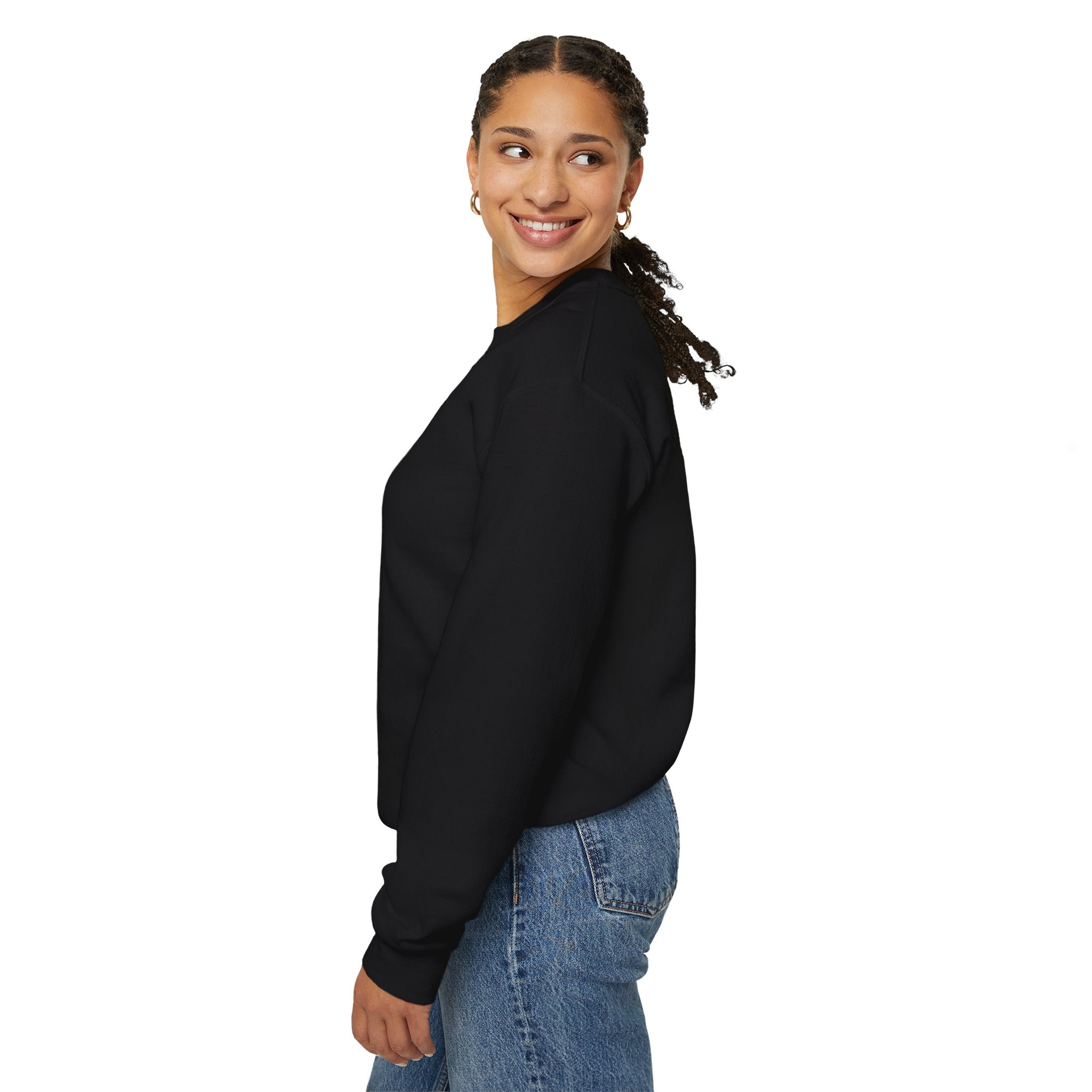 Inspirational Unisex Crewneck Sweatshirt - Focus Motivation Apparel, Cozy Gift for Friends, Affirmation Fashion, Casual Wear, Self-Care