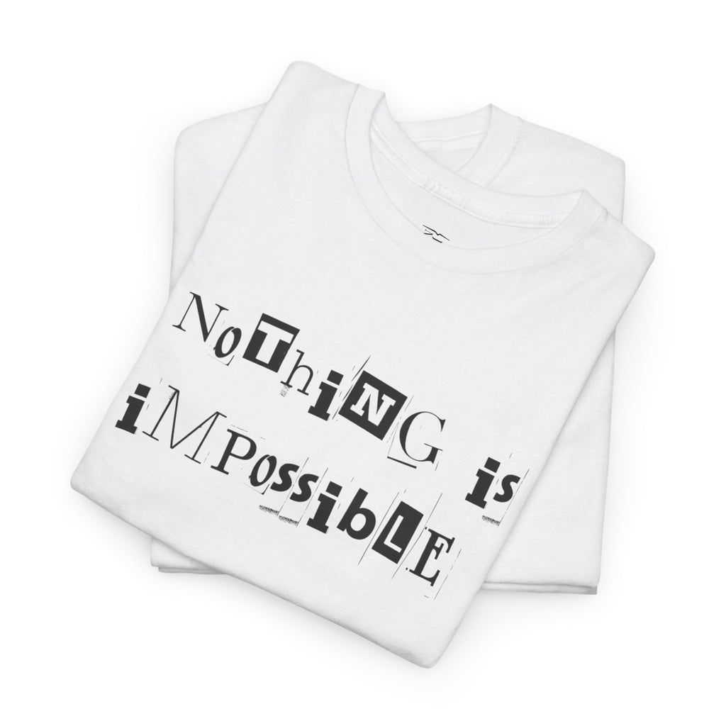 Rien n'est impossible – T-shirt motivant de Jean Miché