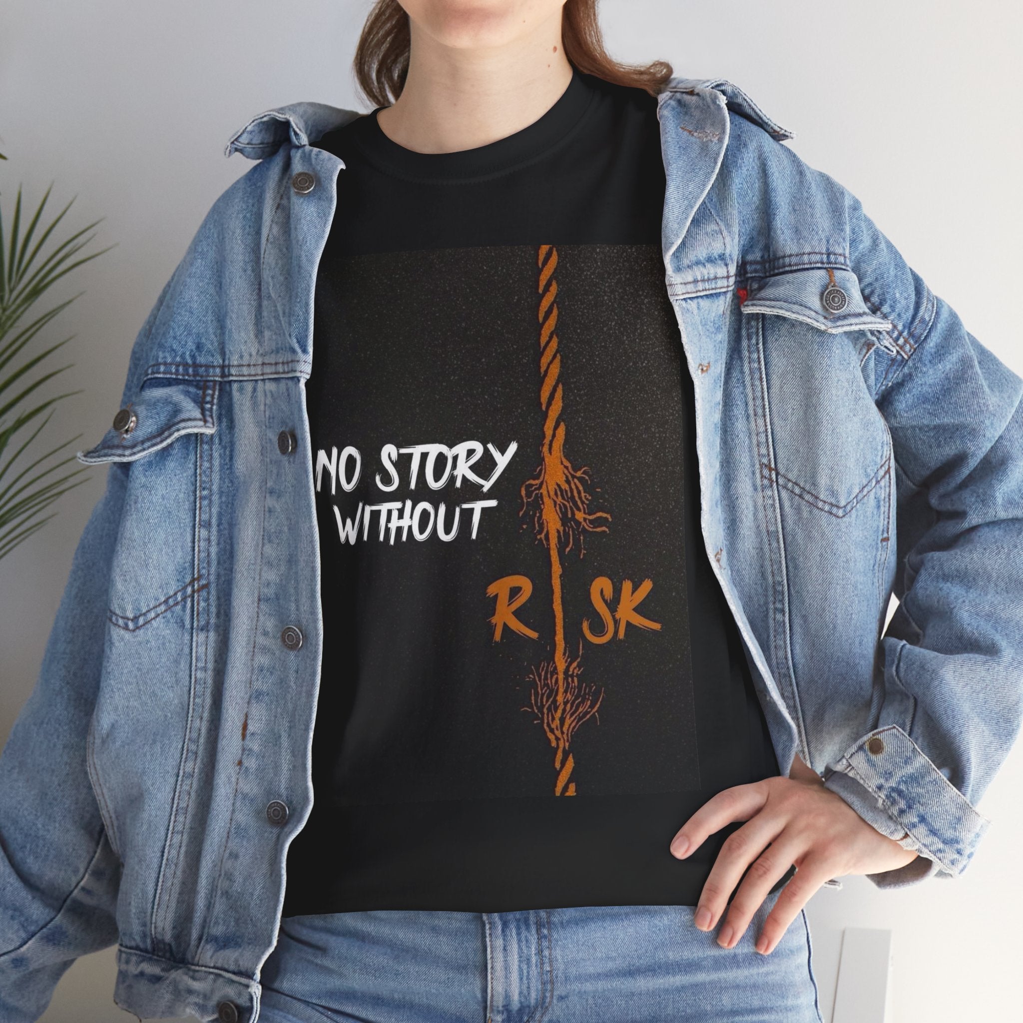 No Story Without Risk – Jean Miché Tee