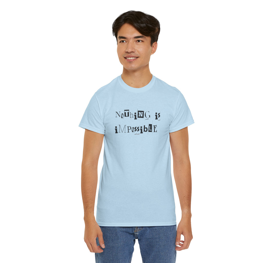 Rien n'est impossible – T-shirt motivant de Jean Miché