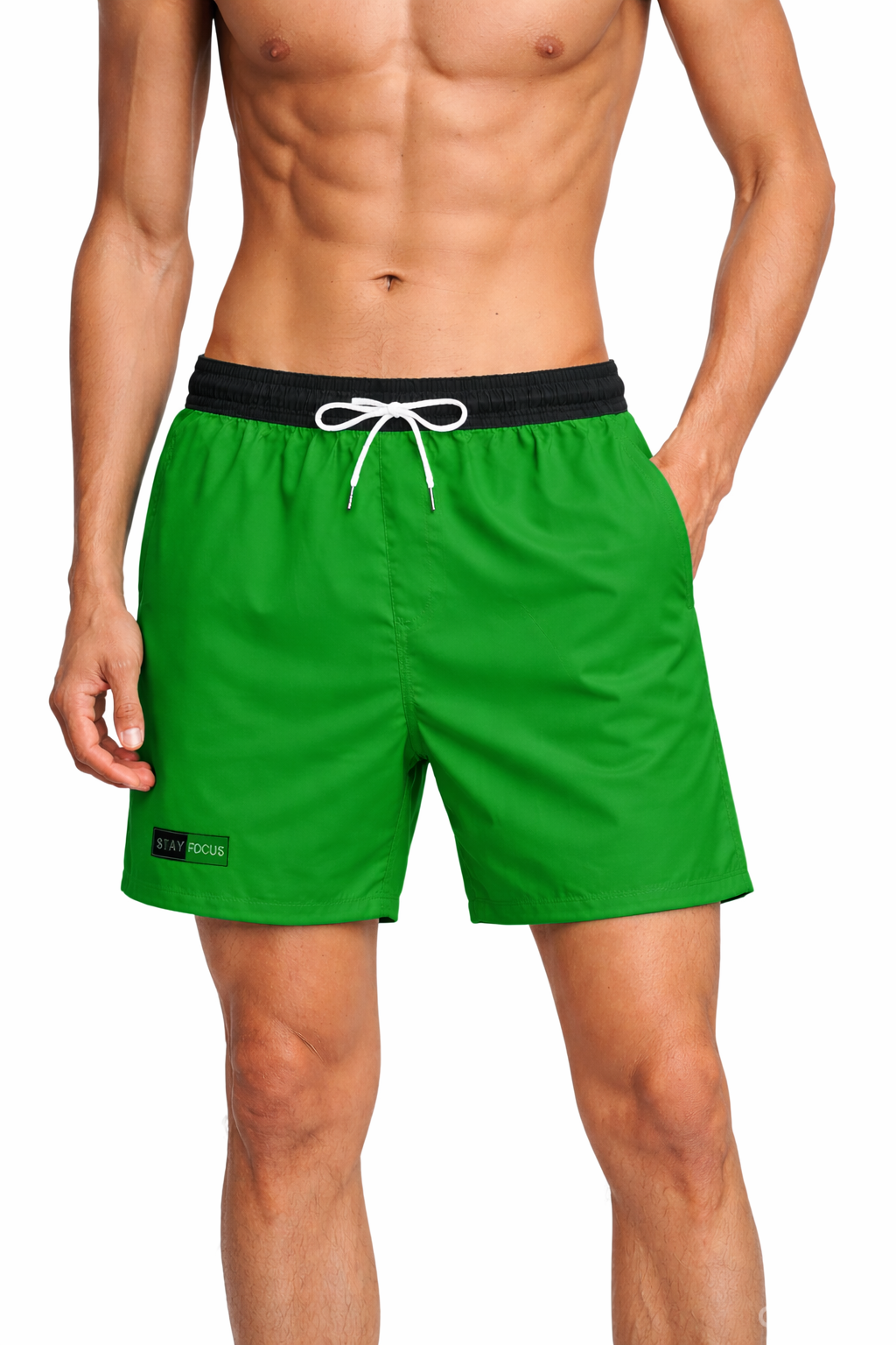 “Energy in Motion – Green Performance Swim Shorts”